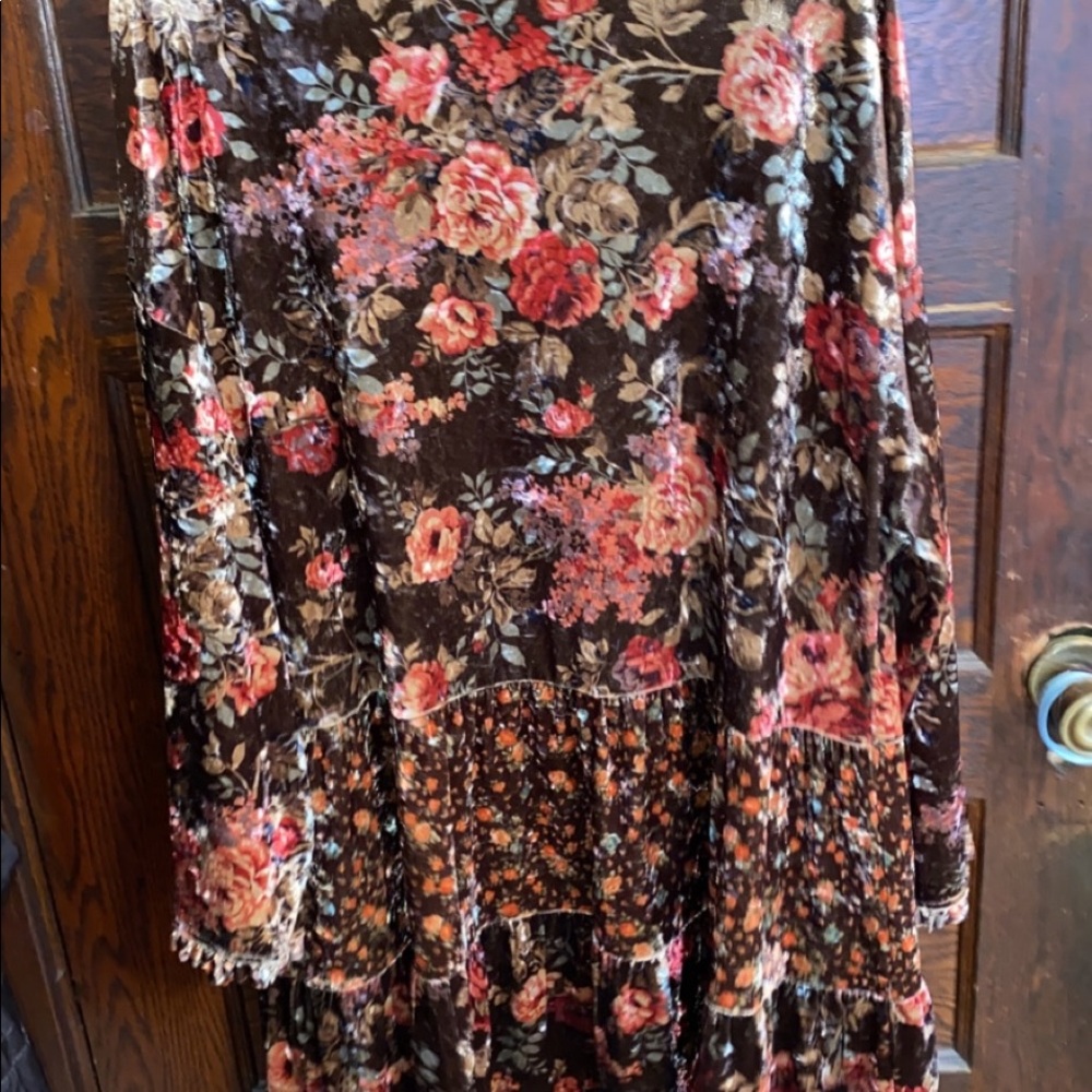 Crushed velvet cardigan